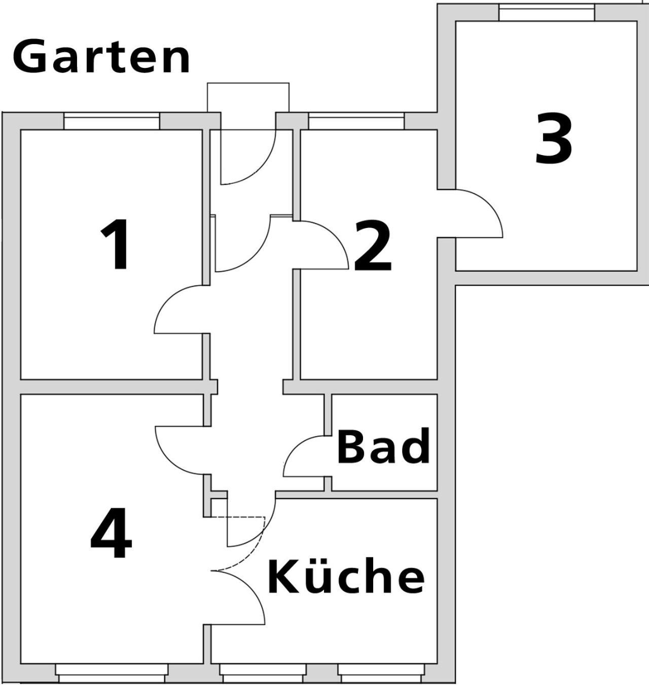 Messe-Apartment, 4 Schlafzimmer, 80 Qm, Garten - 6 Km Zur Messe, Verkehrsguenstig, Ruhig, Parkplaetze Nuremberg Ngoại thất bức ảnh